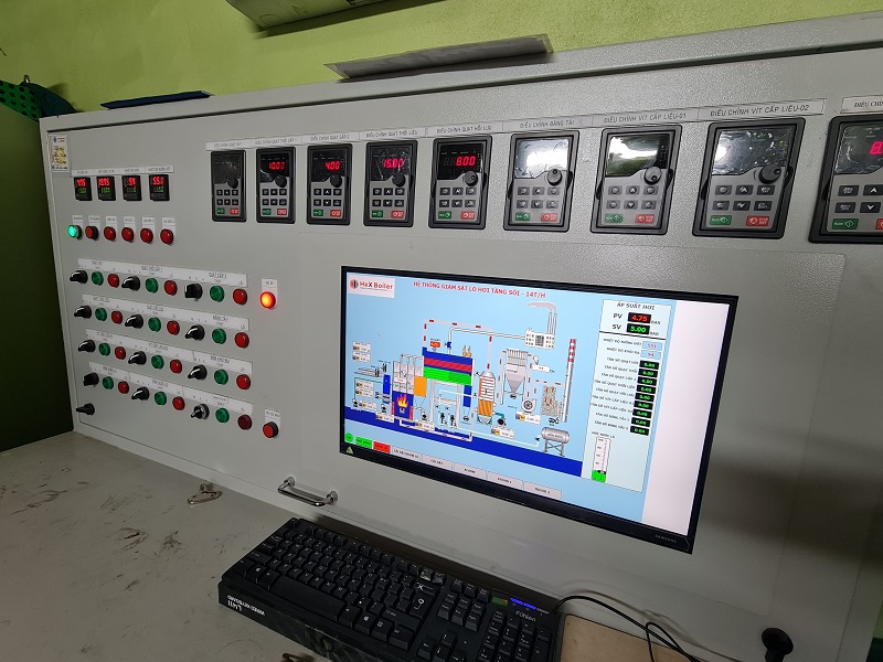 Sử dụng phần mềm quản lý vận hành lò hơi